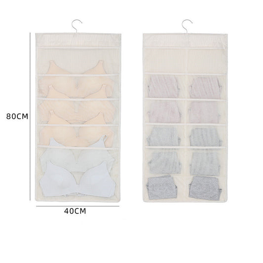 Underwear Storage Hanging Bag Double-Sided Hanging Bag