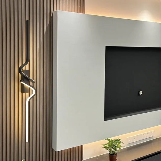 Bedroom Bedside Lamp Modern Minimalist Background Wall Lamp