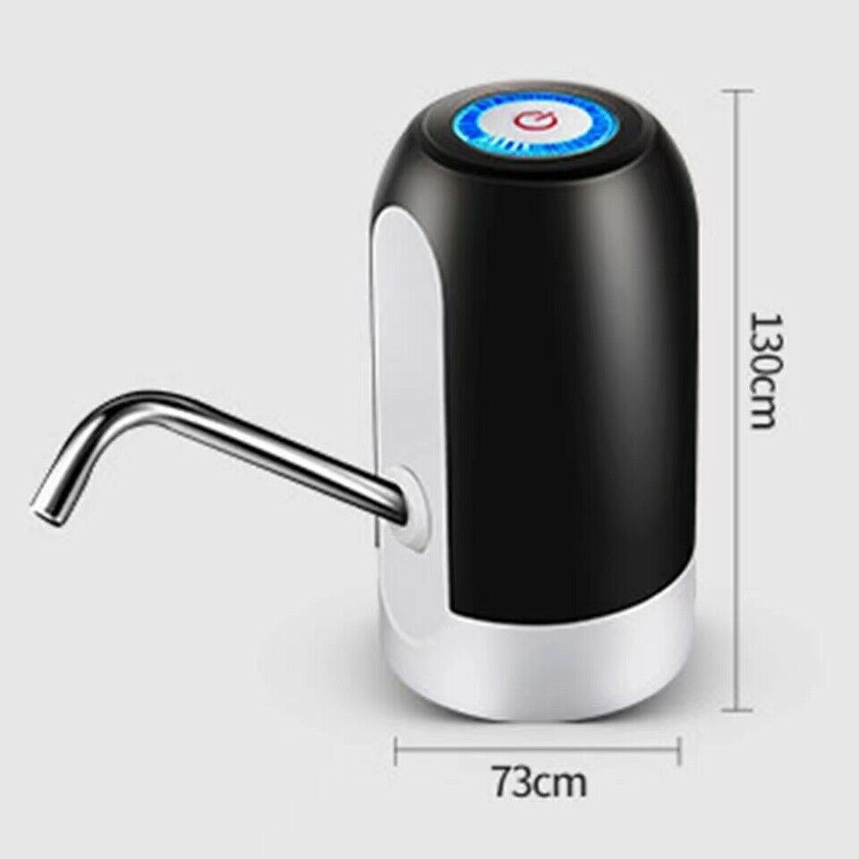 Electric Water Pump for 5 Gallon Bottles, USB Rechargeable Automatic Water Dispenser, Portable Universal Drinking Water Pump
