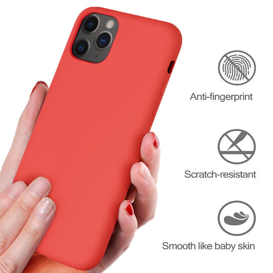 Waterproof Solid-Color Temperament Phone Case | Elegant Protective Cover for All Smartphones