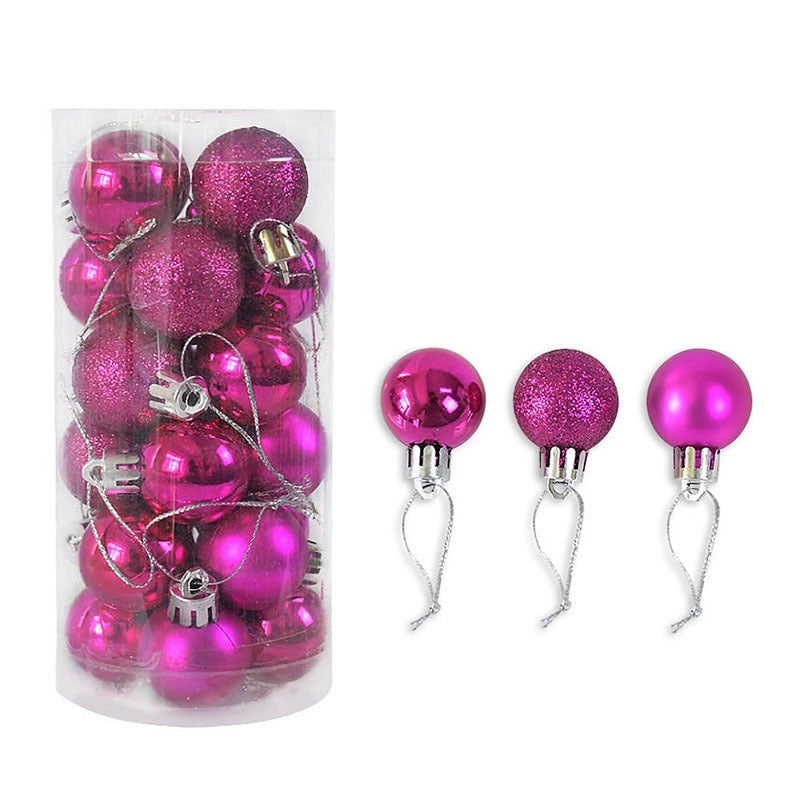 Shiny & Matte Christmas Ball – Festive Tree Decoration for Holidays