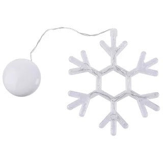 Christmas LED Suction Cup Chandelier – Santa, Elk & Snowman Window Lights, Battery-Powered Holiday Party Decor