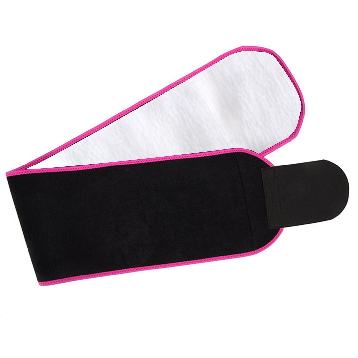 Waist Trimmer Belt for Men and Women, Adjustable Sweat Waist Trainer for Workout, Stomach Wrap Fitness Support Belt for Gym, Running and Exercise