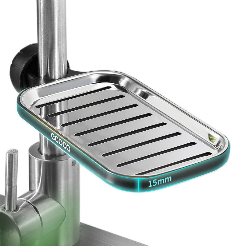 Stainless Steel Faucet Shelf – Space-Saving Kitchen Organizer Rack