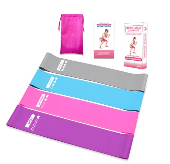 Resistance Bands Set – Elastic Booty & Fitness Training Bands