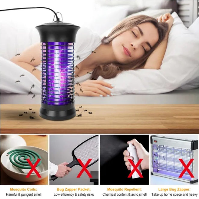 Electric UV Insect Killer Lamp – Mosquito & Bug Zapper for Home and Outdoor Use