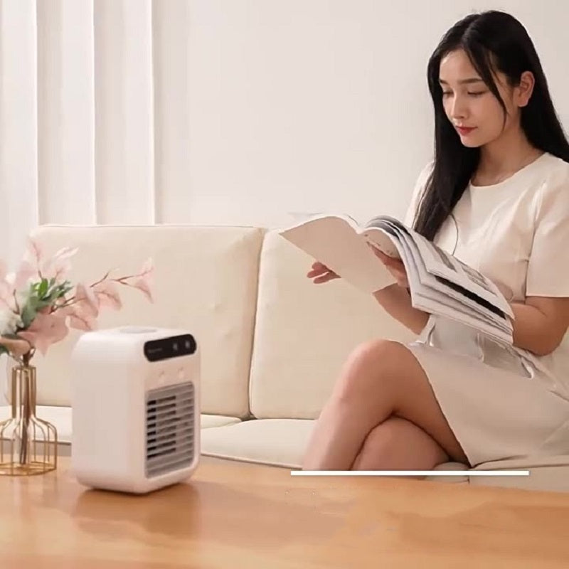 Portable Air Cooler Fan – Water-Powered AC for Home, Office & Car