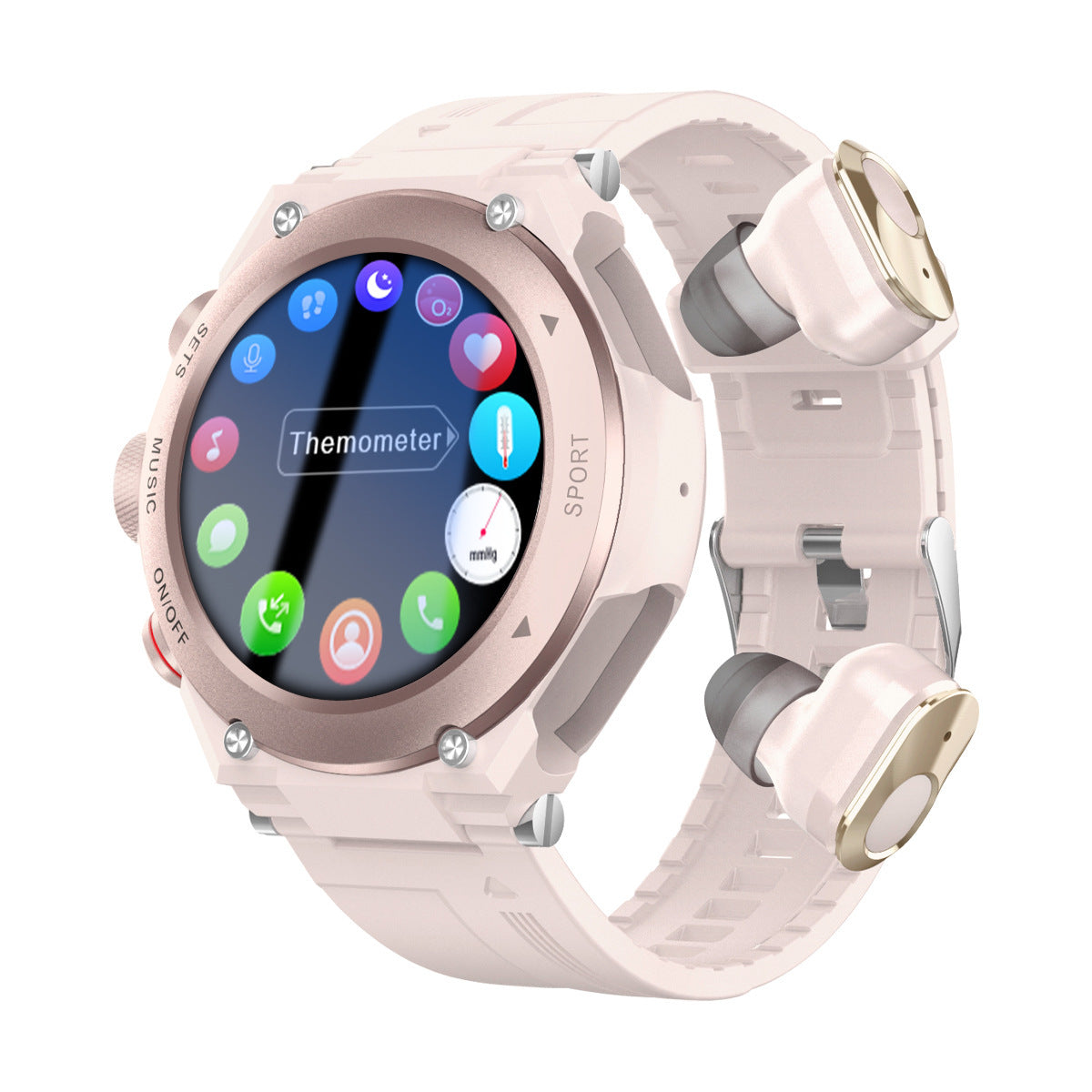 Bluetooth Smart Watch – Call & Fitness Tracker