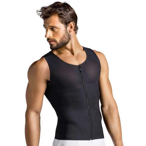 Men’s Sports Vest Rubber Corset – Sweat Waist Trainer for Workout & Body Shaping