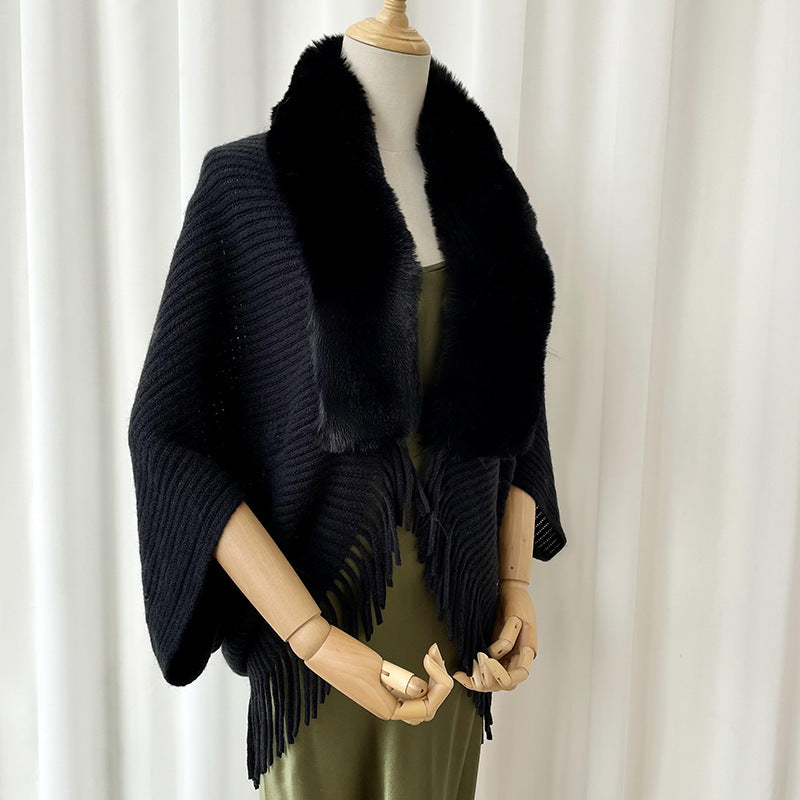 Women’s Cashmere Scarf – Solid Color Winter Warmth