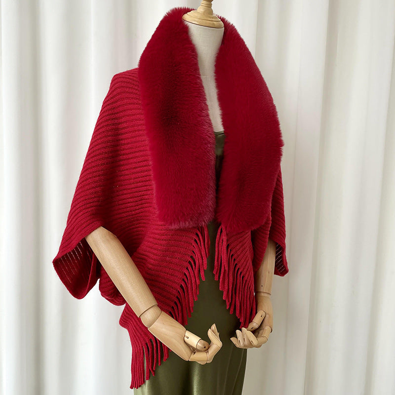Women’s Cashmere Scarf – Solid Color Winter Warmth