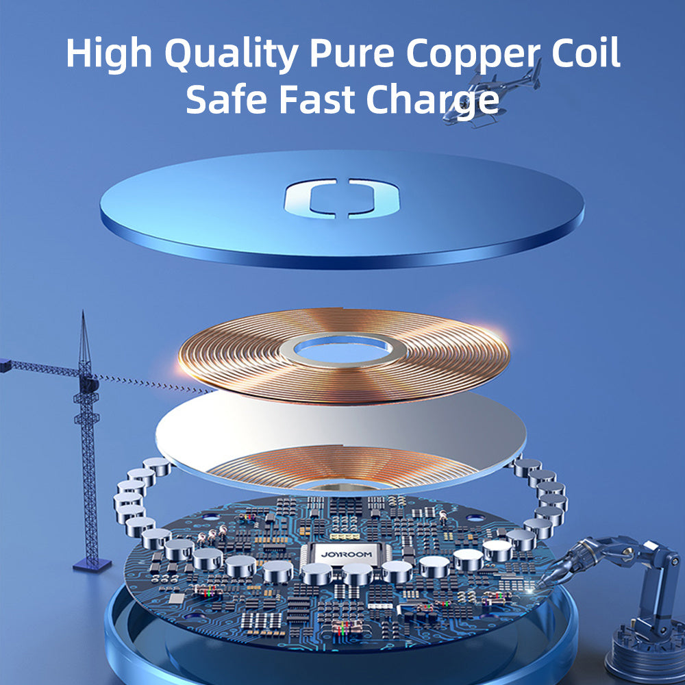 Universal Magnetic Wireless Charger – Fast Magnetic Wireless Charging Pad for iPhone & Android