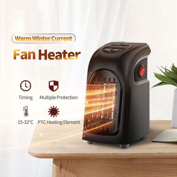Mini Electric Air Heater – Ceramic Fan Heater for Home & Office