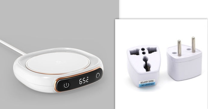 Smart Coffee/Tea Mug Warmer – Heated Coaster for Home & Office
