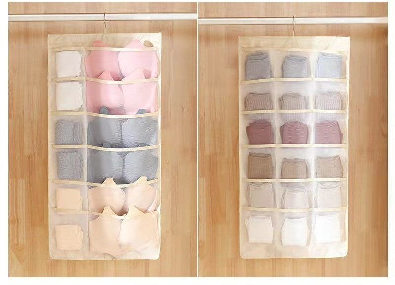 Underwear Storage Hanging Bag Double-Sided Hanging Bag