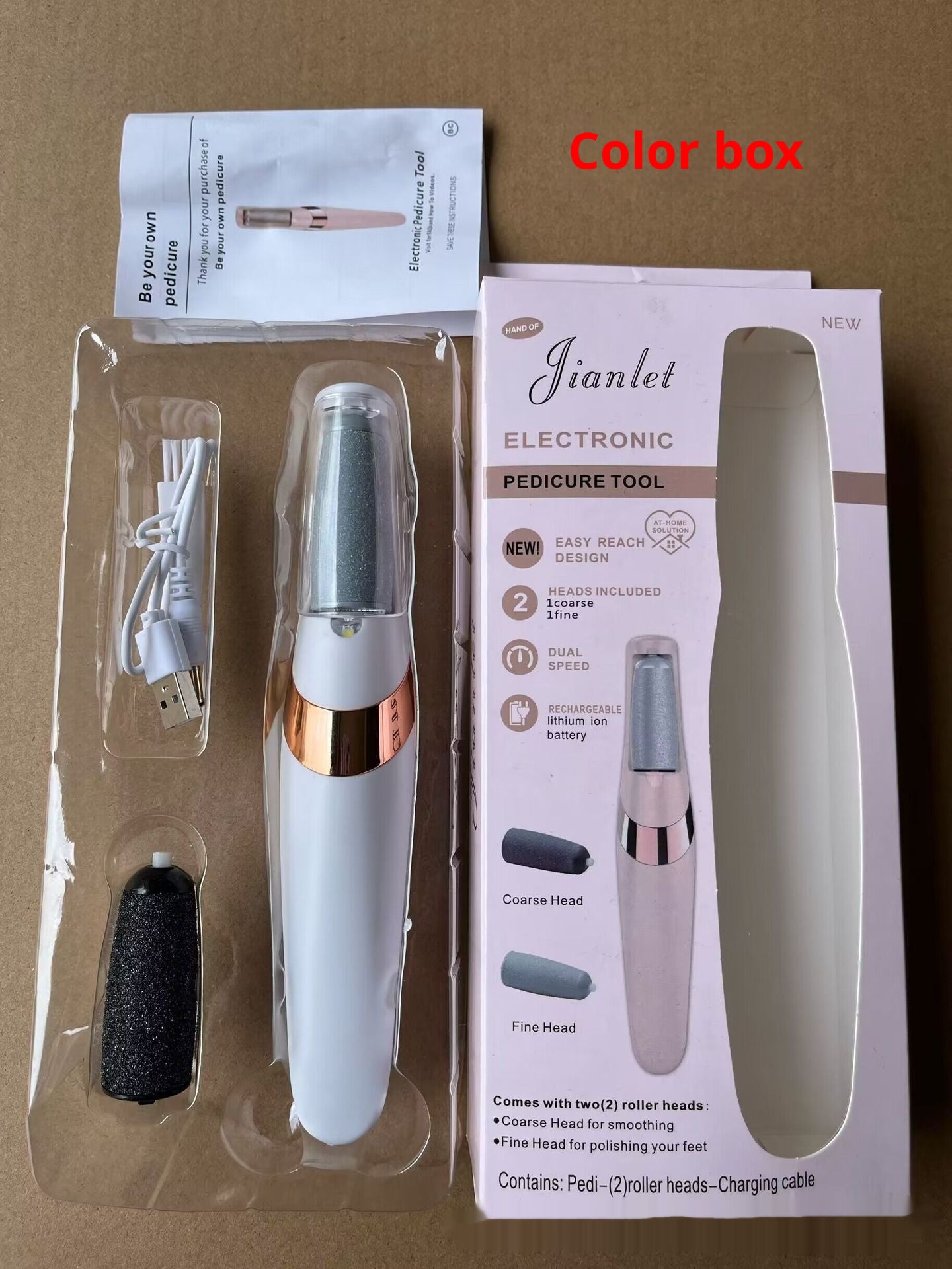 Electric Foot Callus Remover, Rechargeable Pedicure Foot Grinder for Dead Skin Removal, Portable Foot File Pedicure Tool for Smooth Heels and Cracked Feet