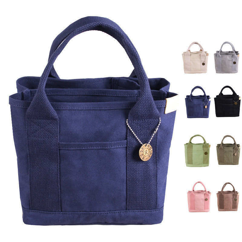 Fashionable Canvas Lunch Tote Bag – High-End Portable Lunch Bag