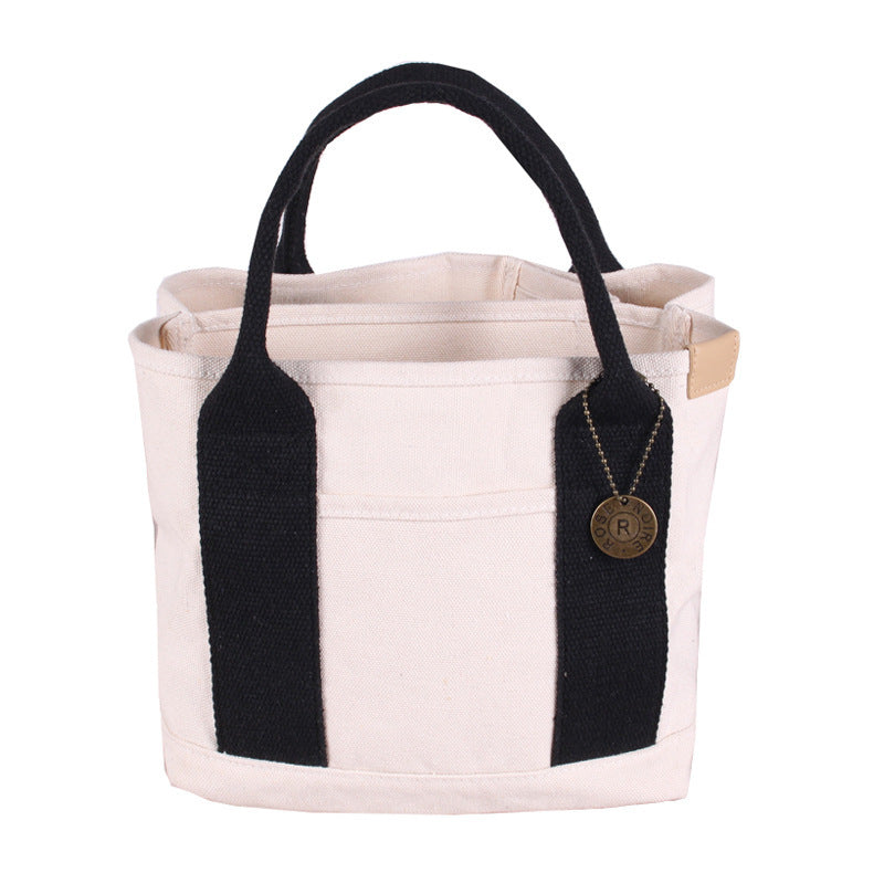 Fashionable Canvas Lunch Tote Bag – High-End Portable Lunch Bag