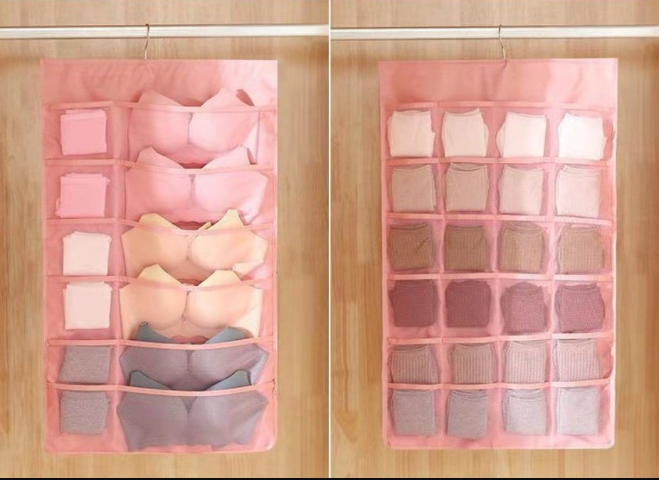 Underwear Storage Hanging Bag Double-Sided Hanging Bag