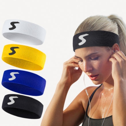 Fitness Headband – Sweat-Absorbing Sports Hairband for Workouts
