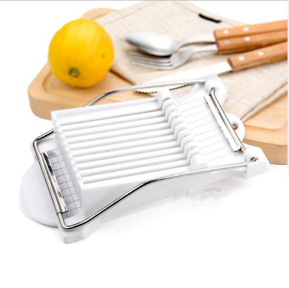 10-Wire Stainless Steel Lunch Meat Slicer – Multifunctional Food Cutter for Cheese, Eggs, Fruits & Vegetables