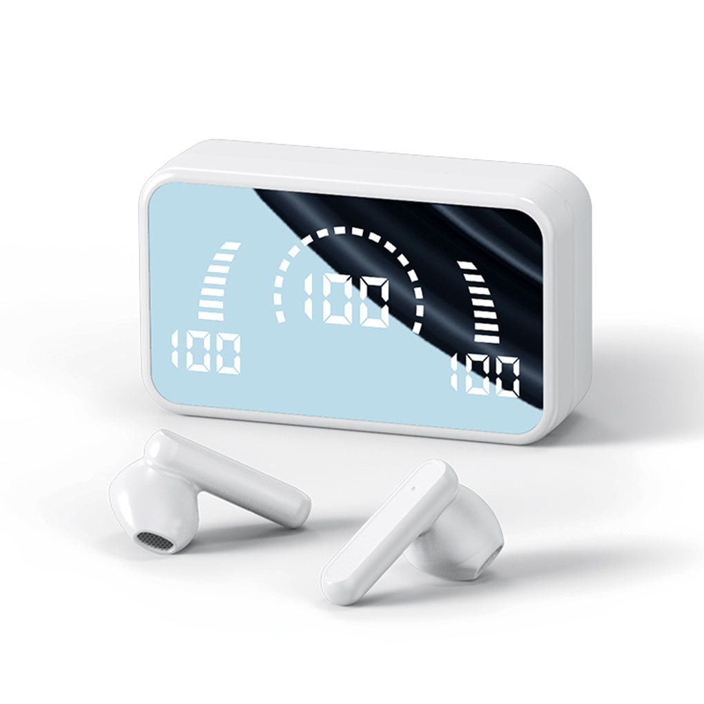 Wireless Bluetooth Earphones with Mic – LED In-Ear Stereo Sport Headset | Long Battery Life