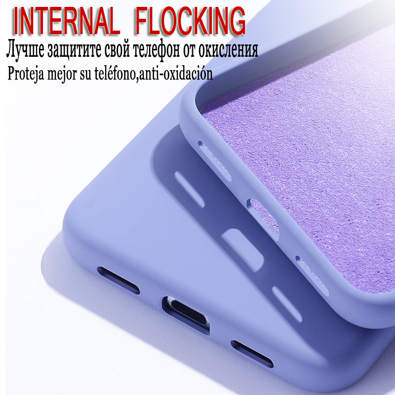 Waterproof Solid-Color Temperament Phone Case | Stylish Protection for All Models