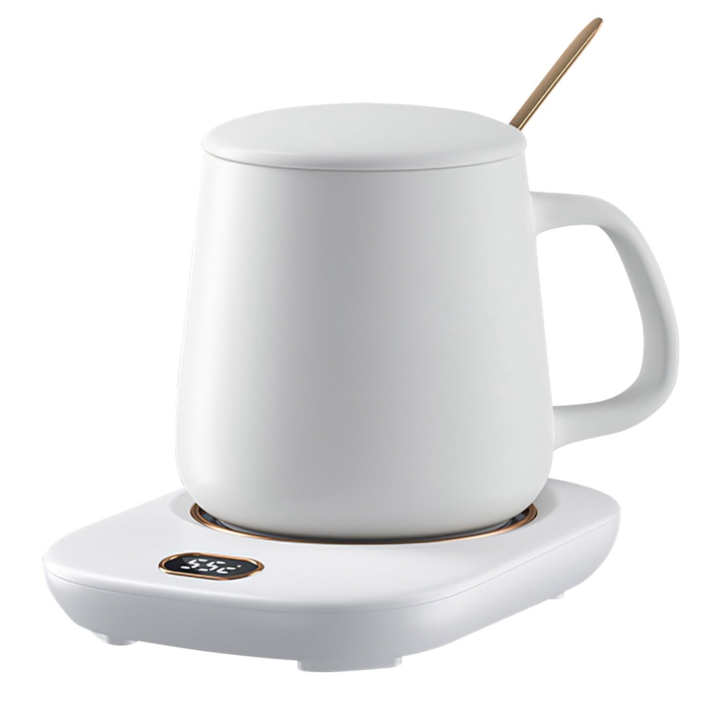 Electric Coffee Mug Warmer – USB Desk Heater with 3 Temps & Auto Shut-Off