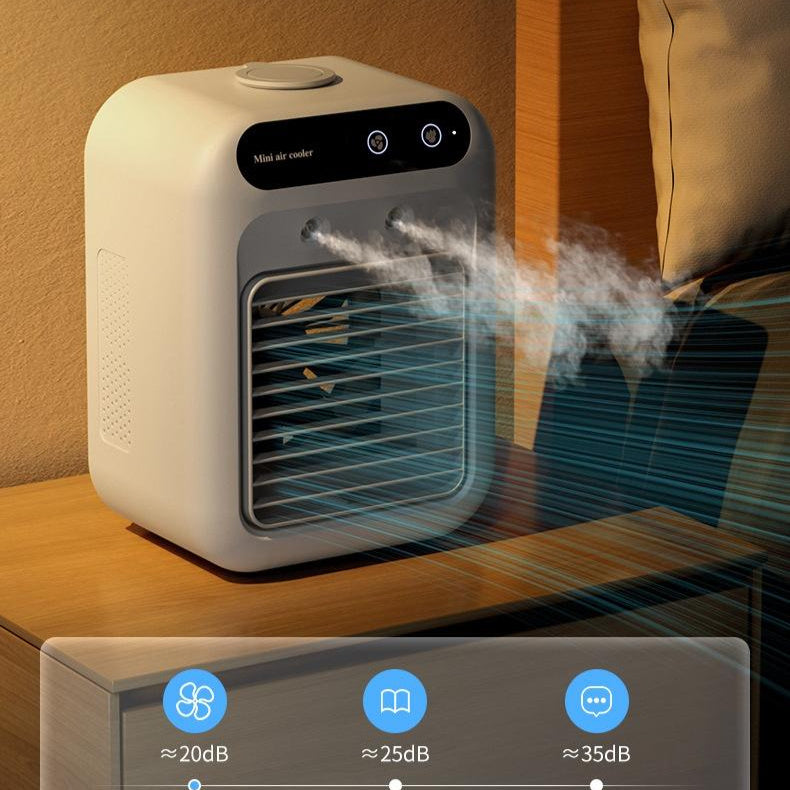 Portable Air Cooler Fan – Water-Powered AC for Home, Office & Car