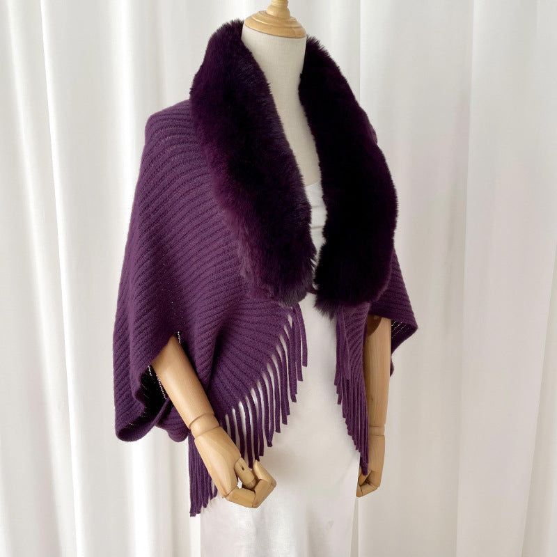 Women’s Cashmere Scarf – Solid Color Winter Warmth