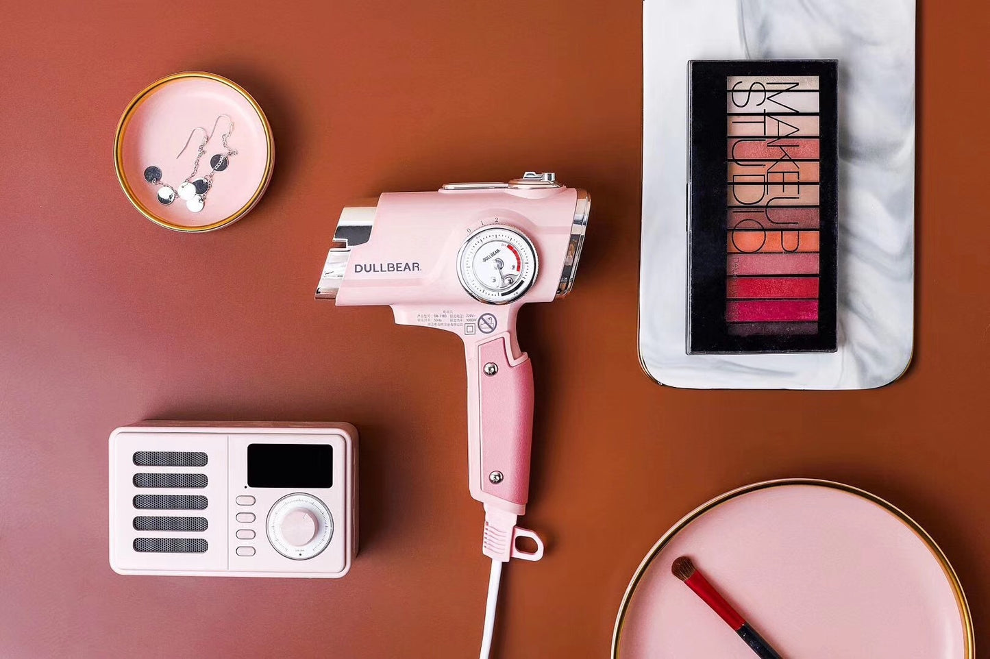 Negative Ion Hair Dryer – Mini Portable Electric Blower for Home Use