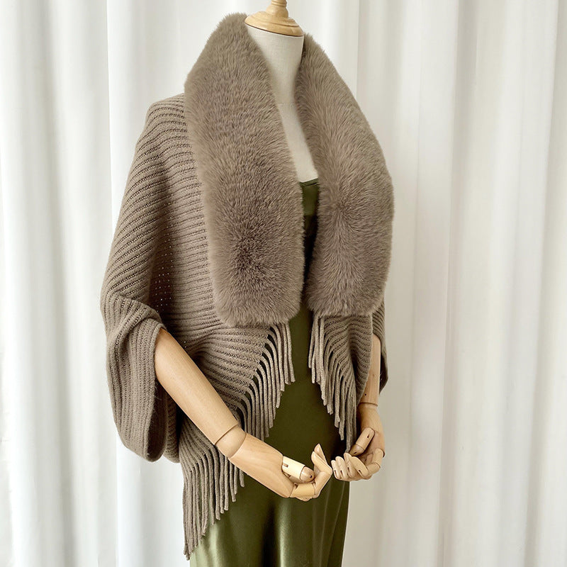 Women’s Cashmere Scarf – Solid Color Winter Warmth