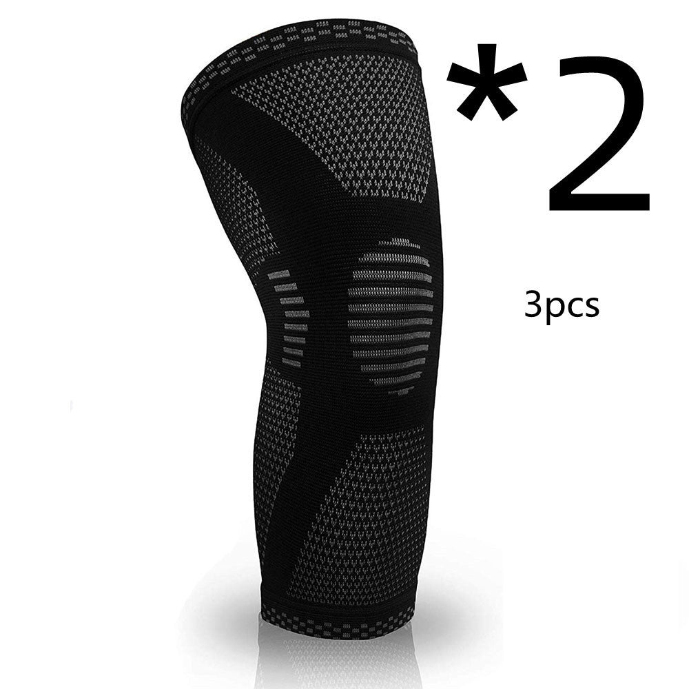 Sports Knee Pads – Knitted Protective Gear for Gym & Outdoor Sports