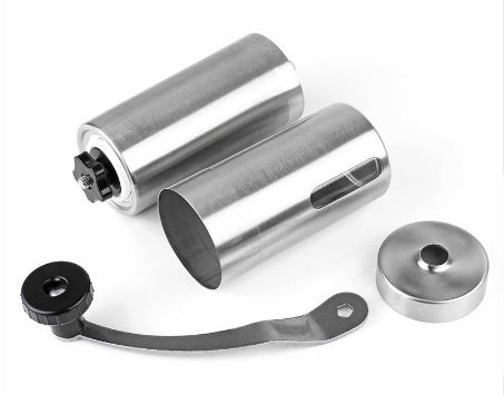 Premium Stainless Steel Hand Coffee Grinder – Manual Ceramic Burr Mill for Freshly Ground Coffee Anywhere