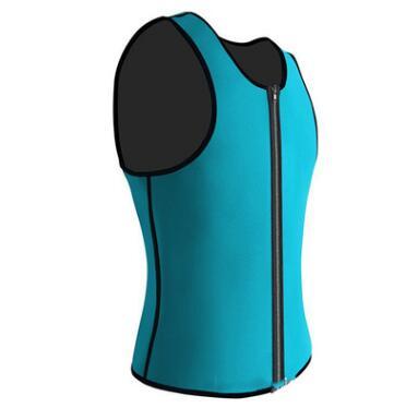 Men’s Sports Vest Rubber Corset – Sweat Waist Trainer for Workout & Body Shaping