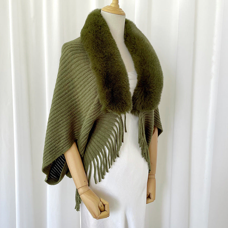 Women’s Cashmere Scarf – Solid Color Winter Warmth