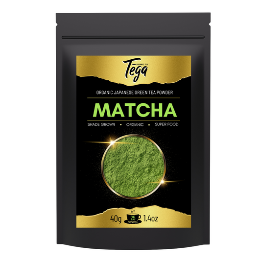 Tega Organic Japanese Matcha Green Tea Powder – 40g
