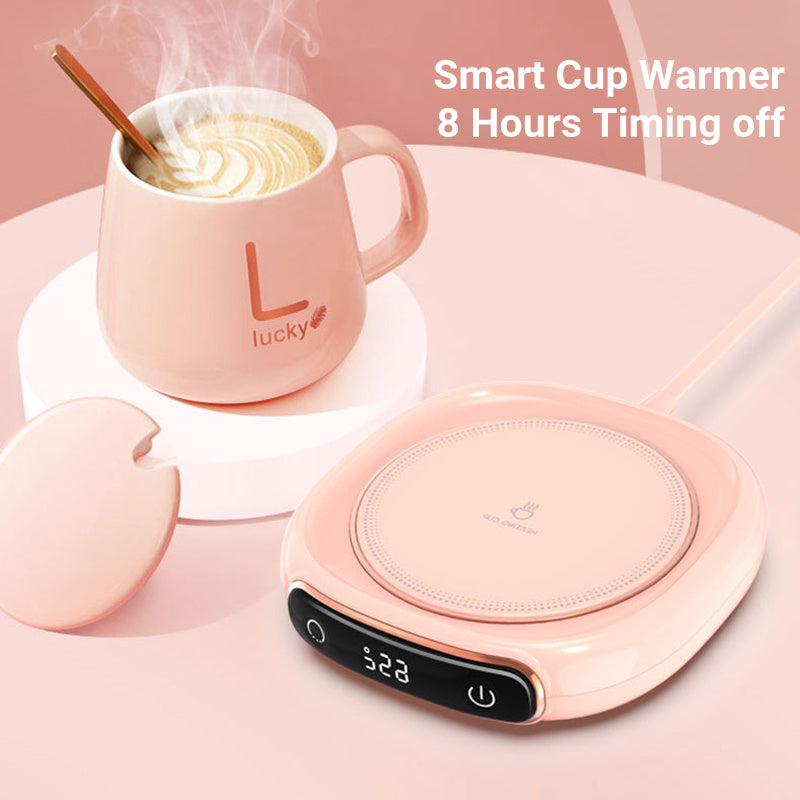 Smart Coffee/Tea Mug Warmer – Heated Coaster for Home & Office