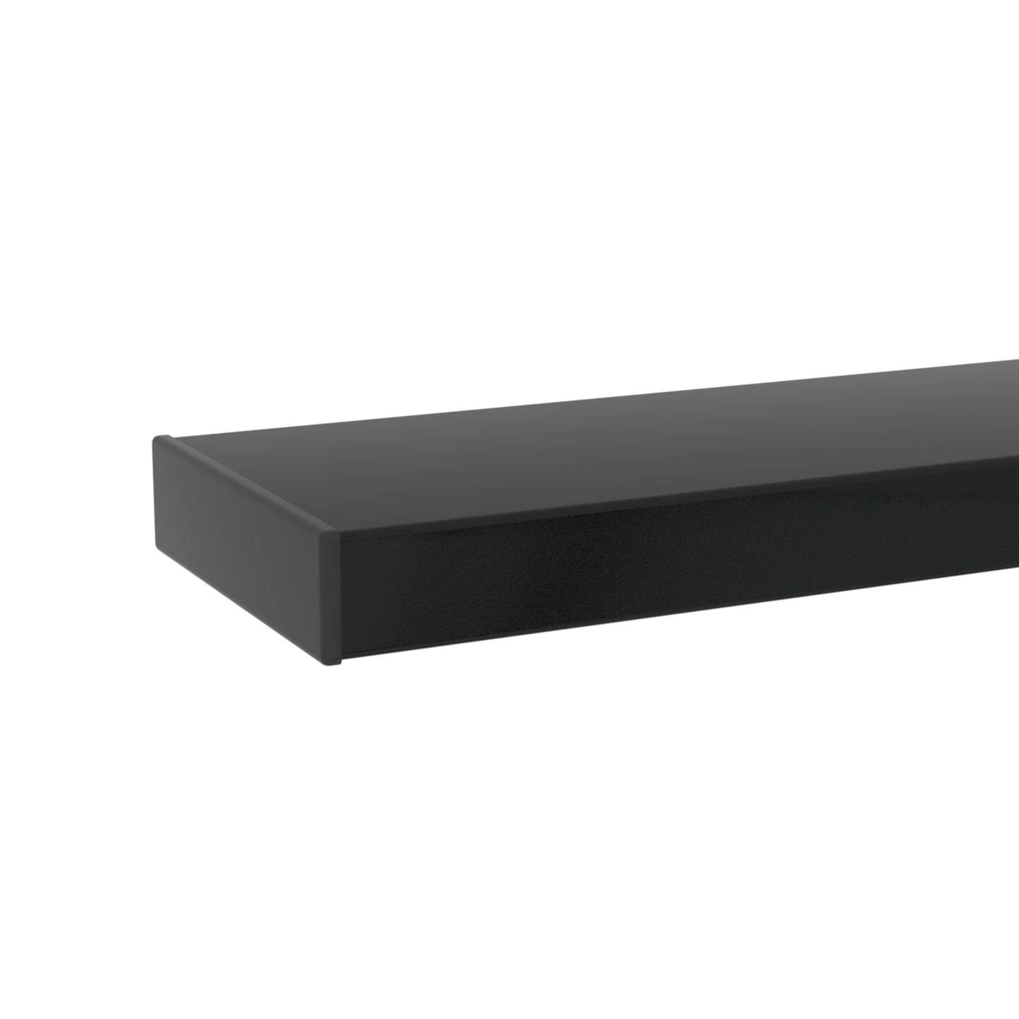 Rectangle Black Glass Coffee Table – Modern Side & Center Table for Living Room