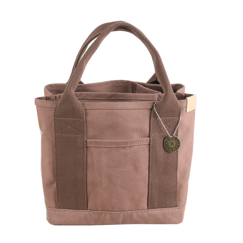 Fashionable Canvas Lunch Tote Bag – High-End Portable Lunch Bag