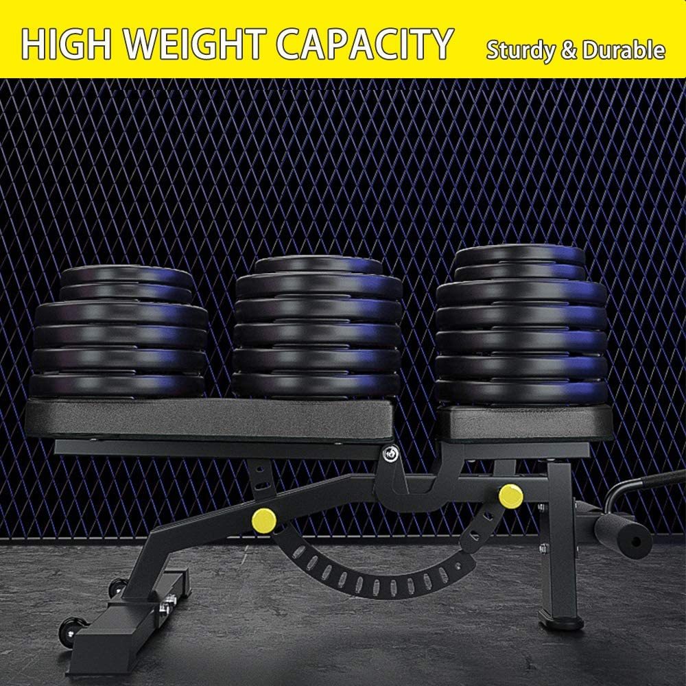 Adjustable Strength Training Bench – Foldable Full Body Workout Bench