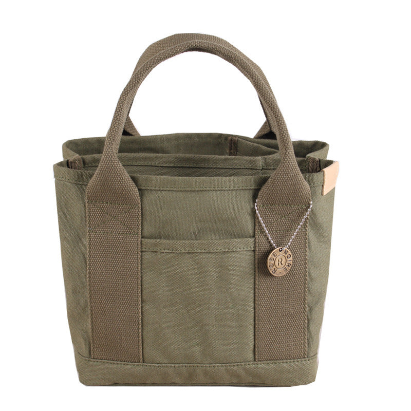 Fashionable Canvas Lunch Tote Bag – High-End Portable Lunch Bag