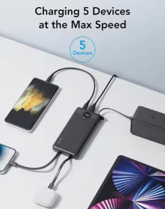 Portable Power Bank Fast Charging Compact External Battery