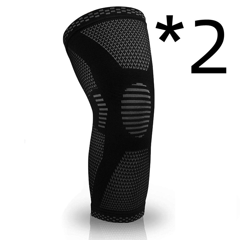 Sports Knee Pads – Knitted Protective Gear for Gym & Outdoor Sports