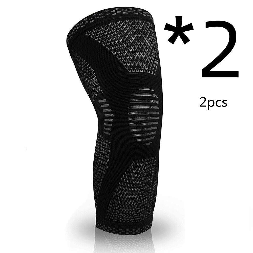 Sports Knee Pads – Knitted Protective Gear for Gym & Outdoor Sports