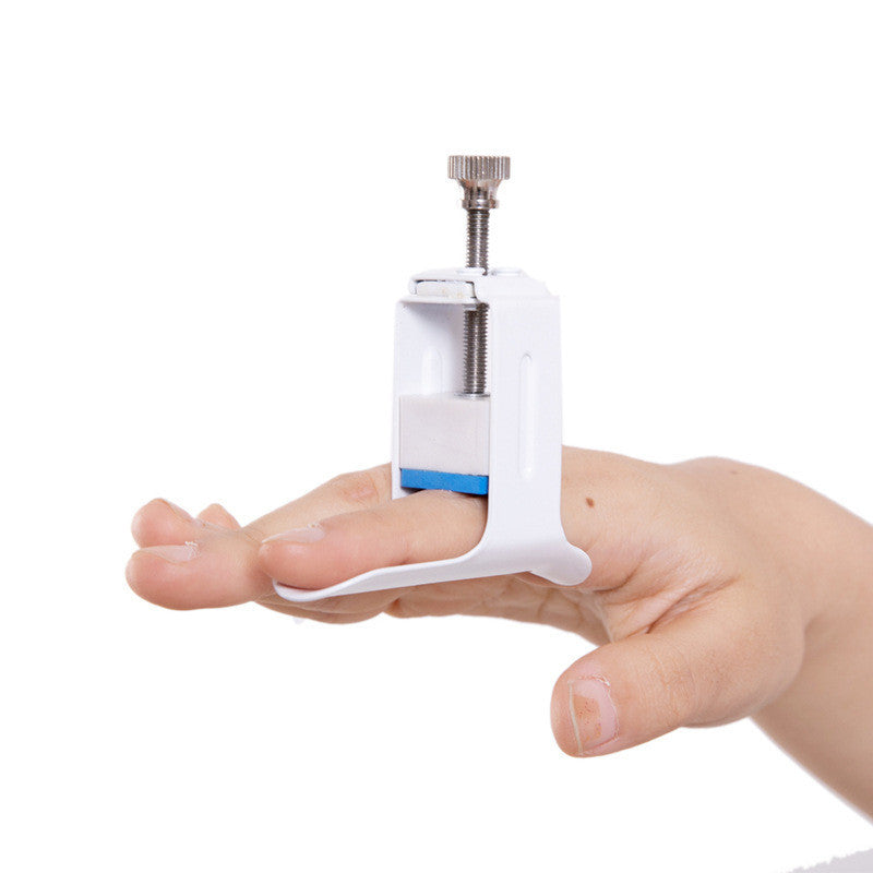 Finger Straightener White Finger Fixed Splint Support Finger Rehabilitation Machine White Trigger Finger Splint For Fingers Average Size