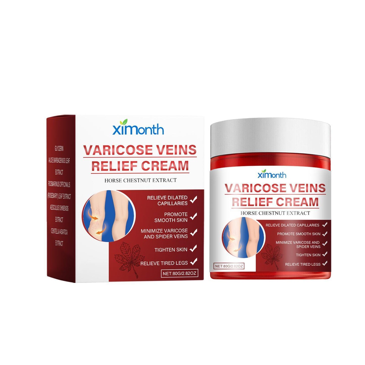 Ximeng Si Leg Vein Repair & Massage Cream – Relieves Swelling and Promotes Circulation