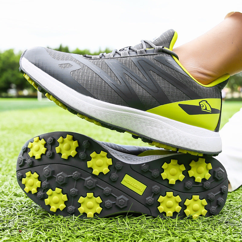 Men’s Breathable Golf Shoes – Lightweight Mesh & Comfortable Pro Golf Sneakers