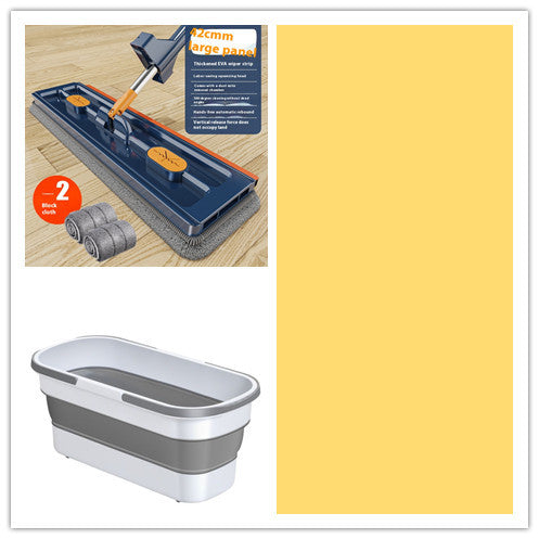 New 360° Rotating Flat Mop for Home Cleaning