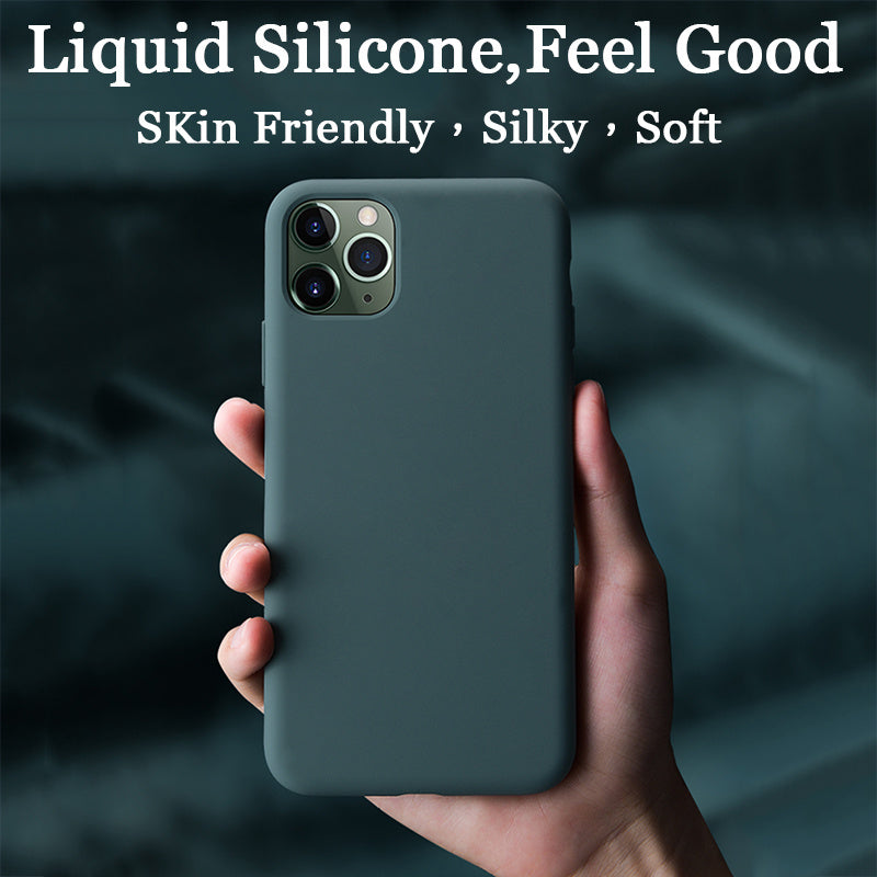 Waterproof Solid-Color Temperament Phone Case | Elegant Protective Cover for All Smartphones